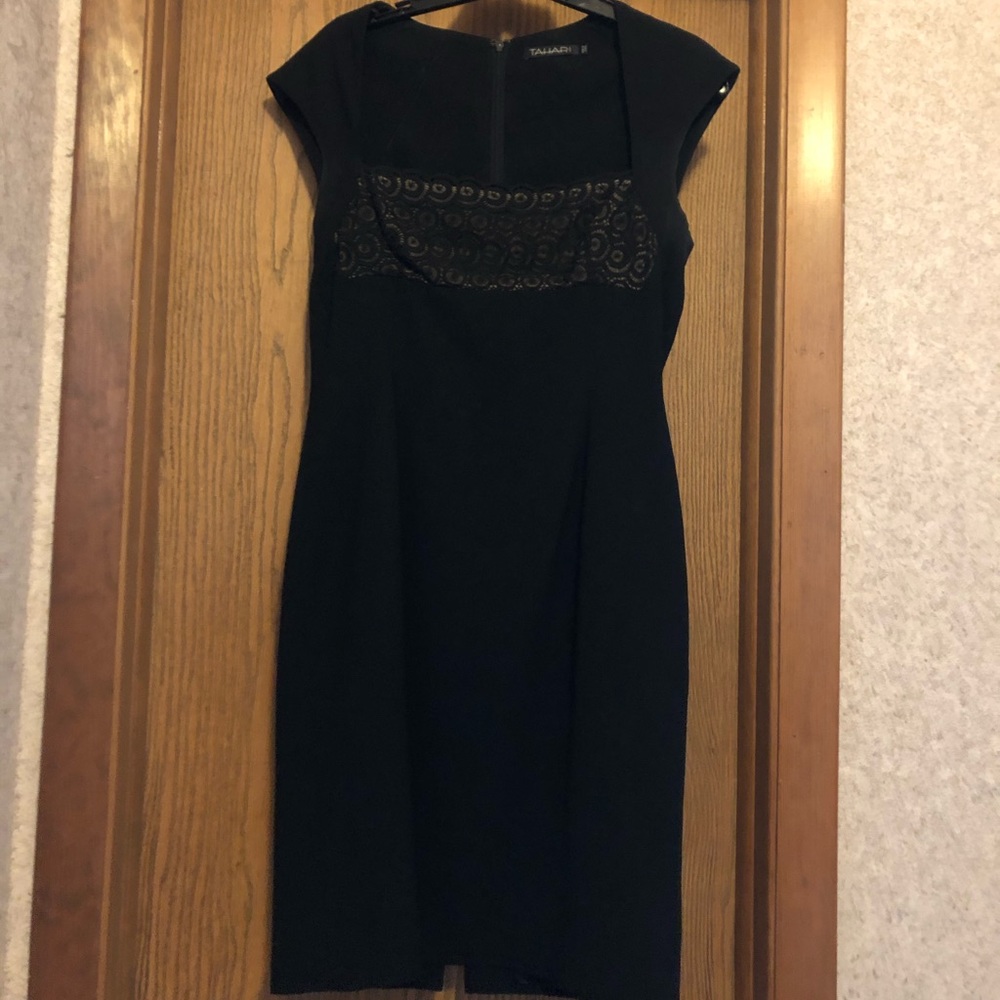 Black cocktail dress